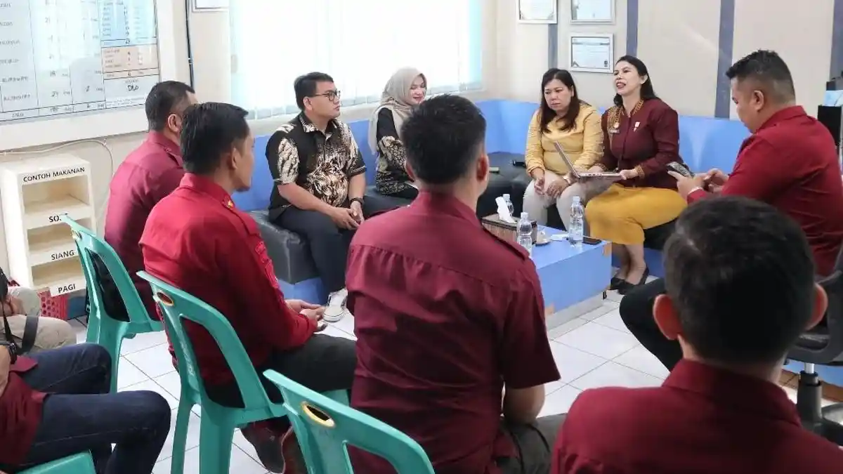 Rutan Tarutung Terima Kunjungan Tim Monev Bidang HAM Kanwil Kemenkumham Sumut