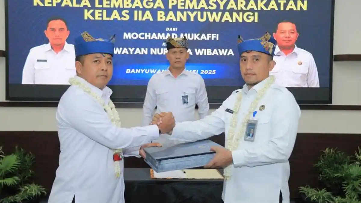 Empat Bulan, Jabatan Kalapas Banyuwangi Kembali Berganti