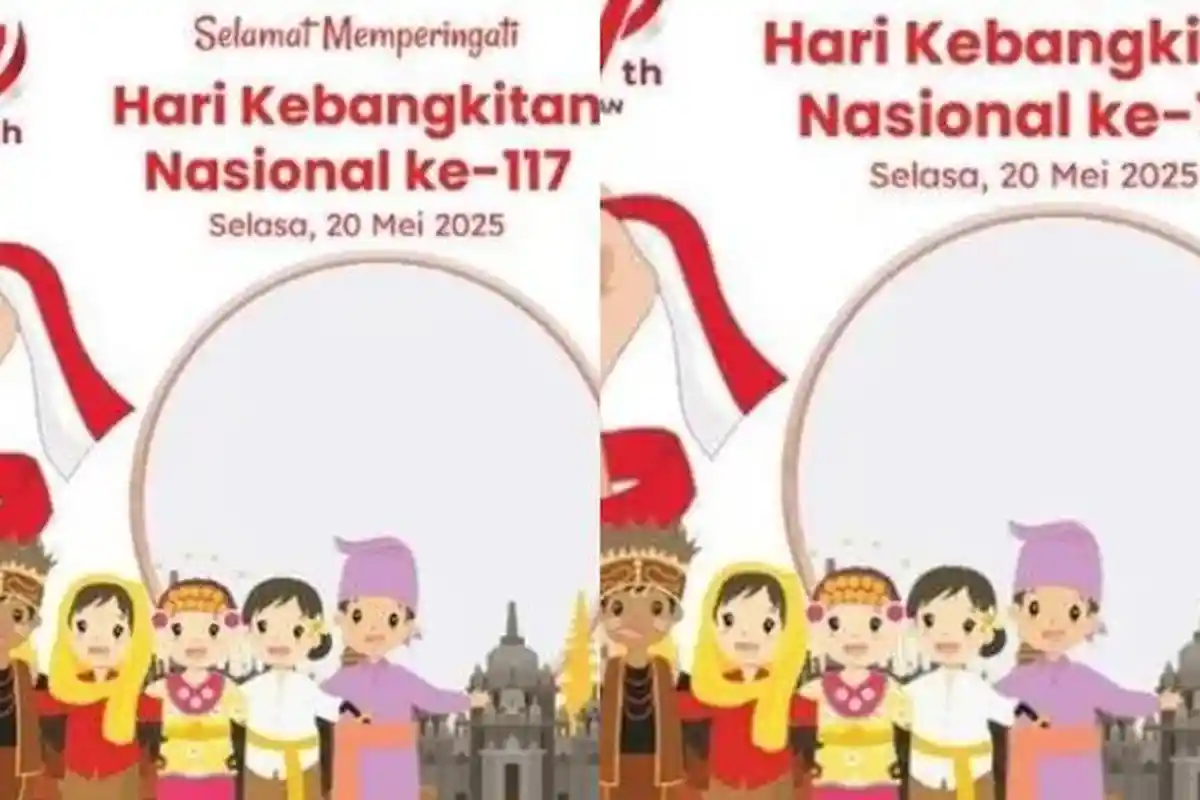 50 Link Twibbon Hari Kebangkitan Nasional 2025 Desain Menarik, Bikin Harkitnas Semakin Bermakna