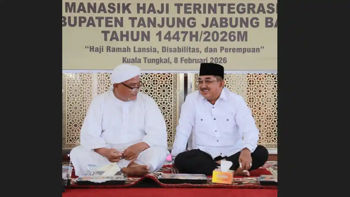 Bupati Anwar Sadat Buka Manasik Haji Terintegrasi Tahun 1447 H/2026 M di Tanjabbar