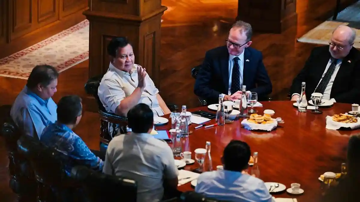 Presiden Prabowo Terima Delegasi Inggris di Hambalang Bogor, Perluas Kerja Sama Pendidikan