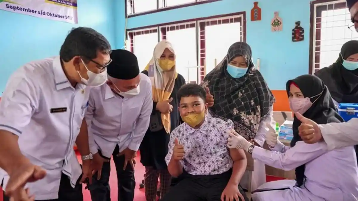 Siswa dan Orang Tua Dukung Vaksinasi di Lingkungan Sekolah