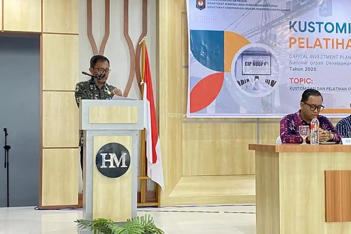Sekda Yusman Mahbub Buka Kegitan Kustomisasi dan Pelatihan Operational