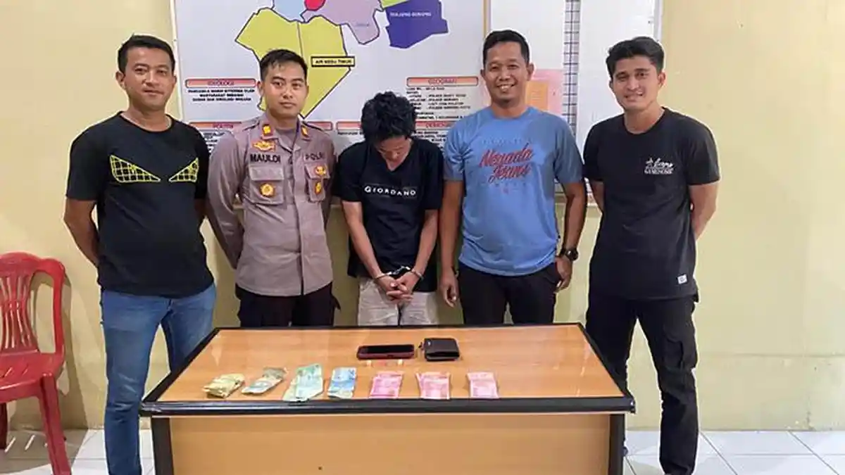 Warga Namang Ditangkap Polsek Pangkalan Baru Karena Simpan Sabu