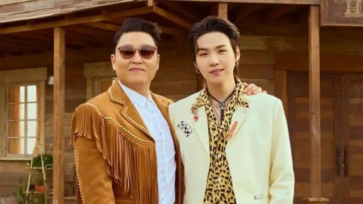 Bukti Kualitas, Suga BTS Buat PSY Kagum Lantaran Kerja Keras, Rela Lakukan Ini Demi MV 'That That'