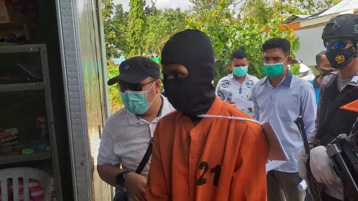 Ibu MLA (22) Histeris Melihat Mahasiswa NJM (18) Tega Mencabuli Anaknya yang Masih Berusia 1 Tahun