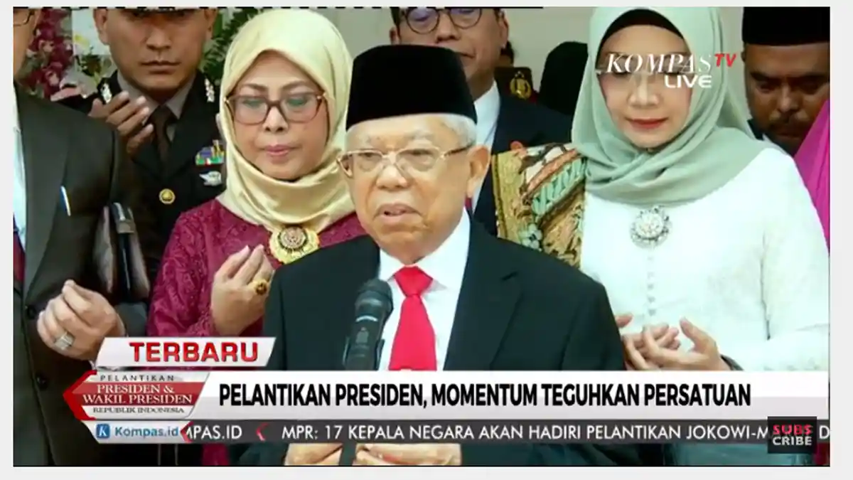 Ahok Dikabarkan Jadi Bos BUMN, Maruf Amin: Saya Dengar Masih Diproses