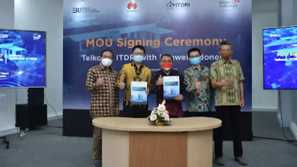 Kembangkan Digital Talent Indonesia Berstandar Global, Telkom-ITDRI Berkolaborasi Bersama Huawei