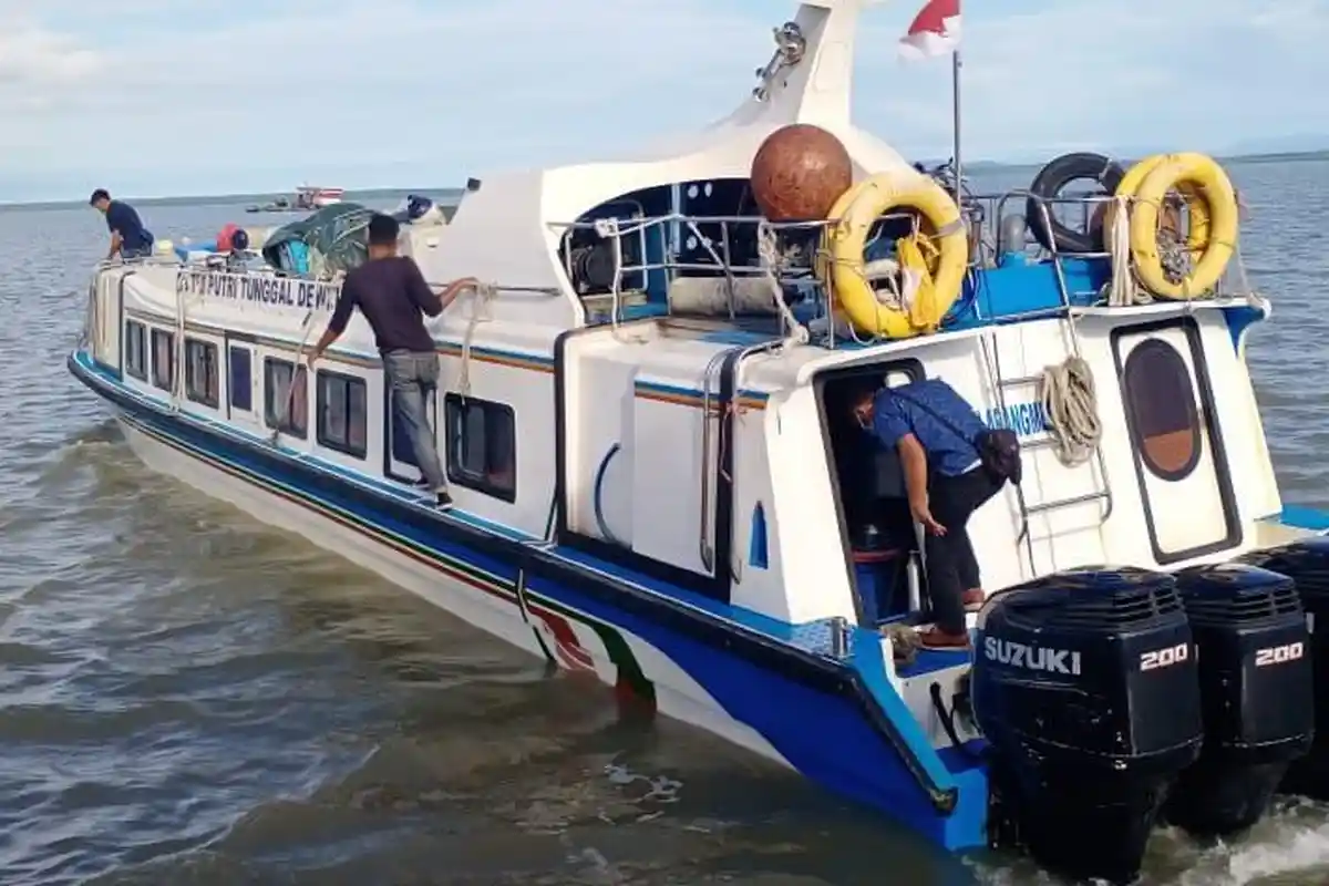 9 Speedboat Reguler Berlayar dengan Rute Nunukan-Tarakan Hari Ini, Same: Penumpang Sepi