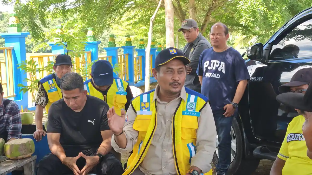 Tindak Lanjut Keluhan Warga, BWS Kalimantan III Cek Kondisi Bendung Pitap, Bakal Lakukan Hal Ini - Banjarmasinpost.co.id
