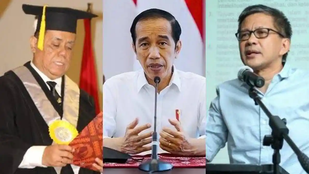 Rocky Gerung Sindir Jokowi Soal Polemik Rektor UI Ari Kuncoro: 'Presiden Ikut dalam Kegilaan Itu'