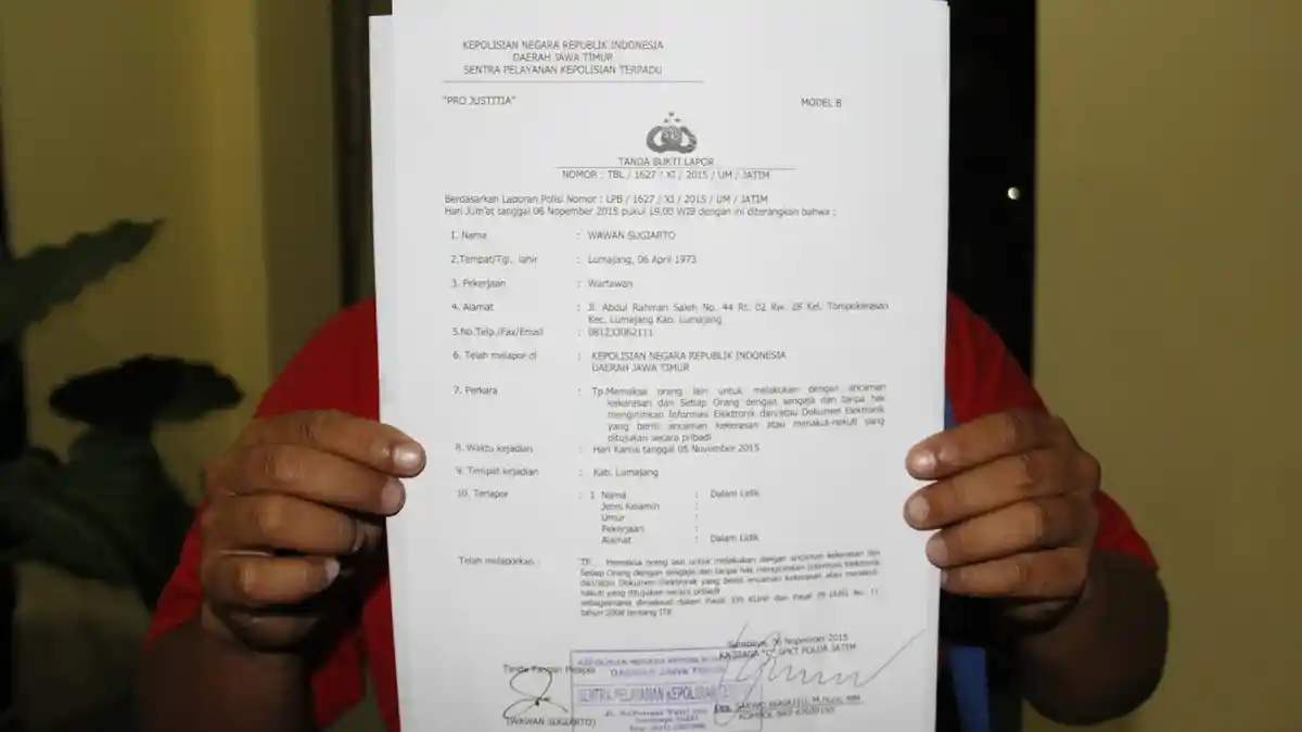 Wartawan Terancam Lapor Polda, Soal Liputan Motif Penambang Liar