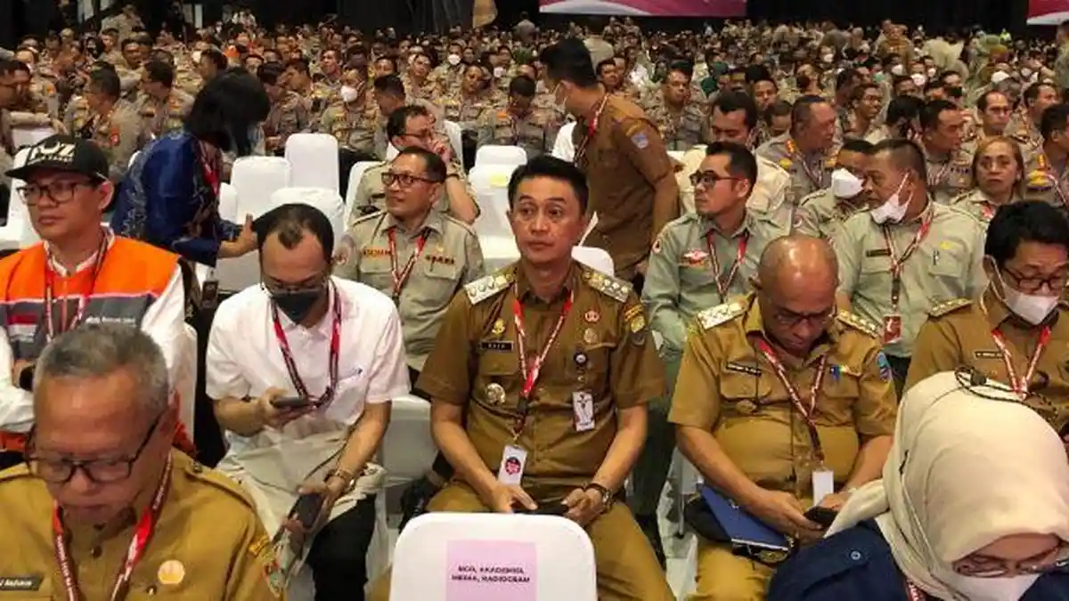 Pj Bupati Muaro Jambi Bachyuni Hadiri Rakornas PB Tahun 2023 di Jakarta