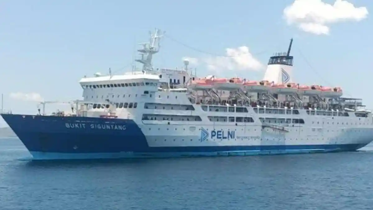 Jadwal Kapal Pelni KM Bukit Siguntang Hingga 25 Desember,Ada Rute Dapat Diskon Harga Tiket 20 Persen