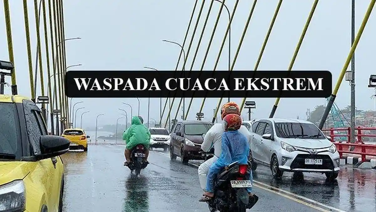 Daftar Wilayah di Indonesia yang Berpotensi Alami Cuaca Ekstrem Hari ini Minggu 16 Juni 2024