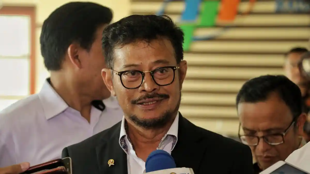 Mentan Syahrul YL ke BPS Sinergikan Data Pertanian