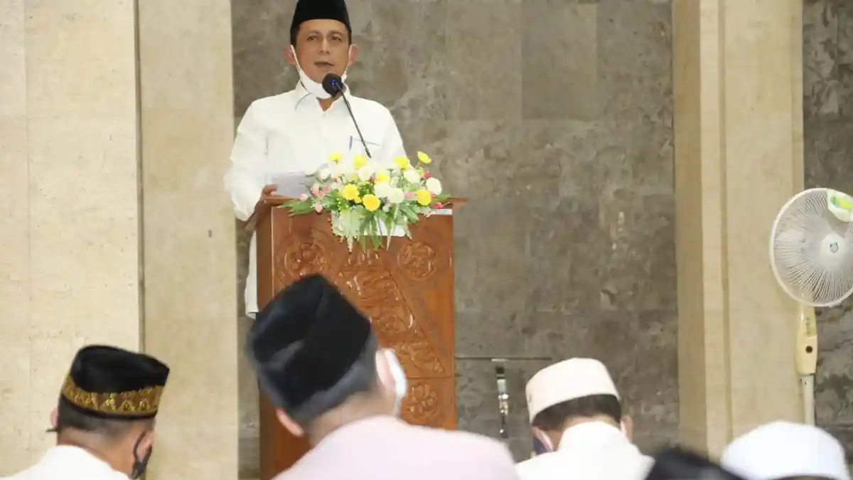 Gubernur Kepri Peringati Malam Nuzulul Quran di Masjid Agung Karimun, Ini Pesannya