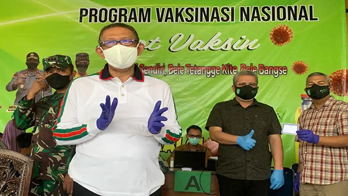 Harisson Ungkap Capaian Vaksinasi Per Hari di Kalbar Capai 13.575 Orang telah Lebihi Target Harian