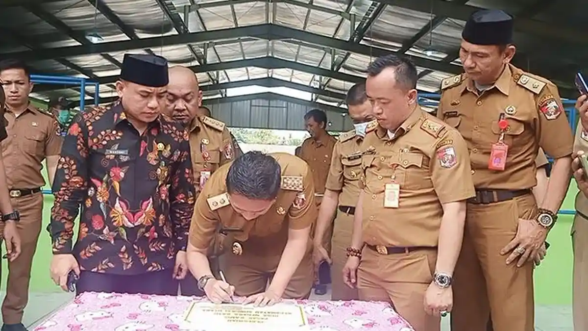 Warga Harap Pasar Baru di Sungkai Utara Lampung Utara Ramai Pembeli