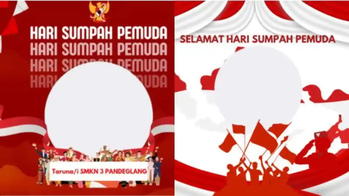 50 Link Twibbon Hari Sumpah Pemuda 2023 Gratis dan Cara Download