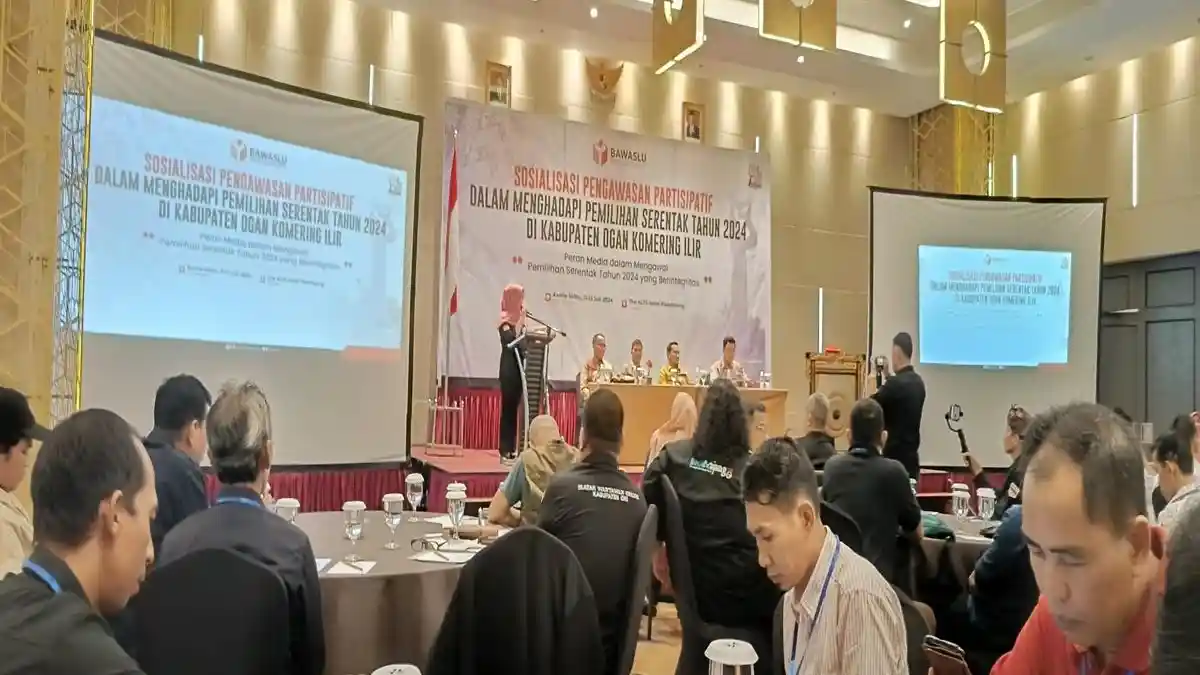 Pengawasan Partisipatif Jelang Pilkada, Bawaslu OKI Gelar Sosialisasi ke Peran Insan Pers