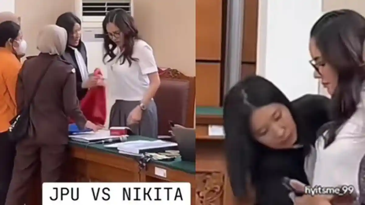 Minta Rekaman Diputar, Nikita Mirzani Adu Mulut dengan Jaksa di Ruang Sidang