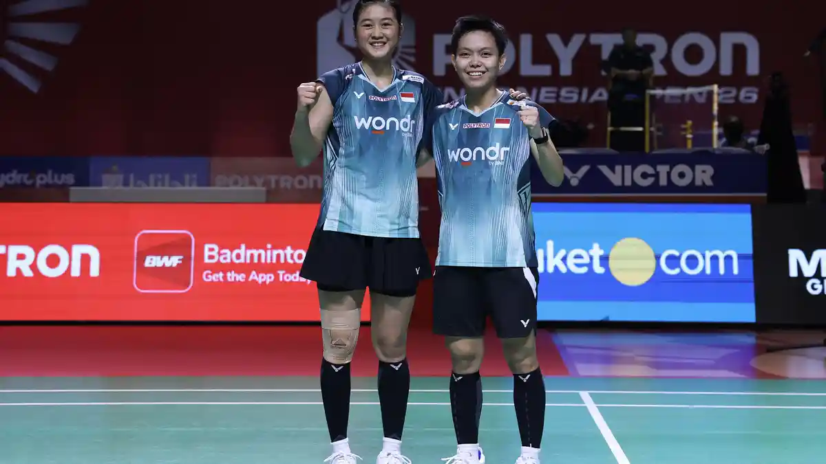 Rekap Hasil 16 Besar Polytron Indonesia Open 2026: Ganda Putri Digdaya, Ganda Campuran Berakhir Pilu