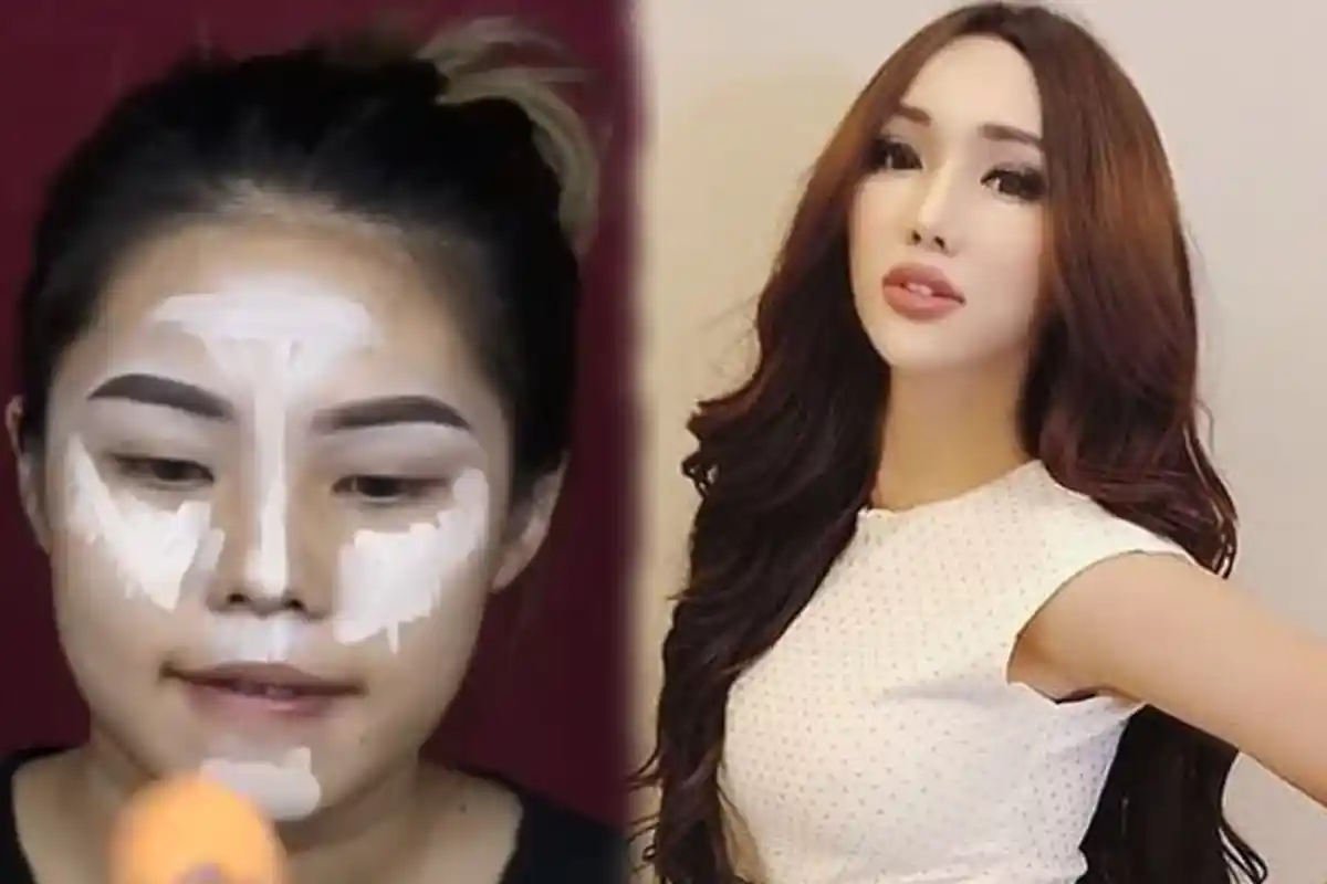 MUA Ini Buat Tutorial Make Up ala Lucinta Luna, Endingnya Bikin Netizen Ngakak, Mirip?