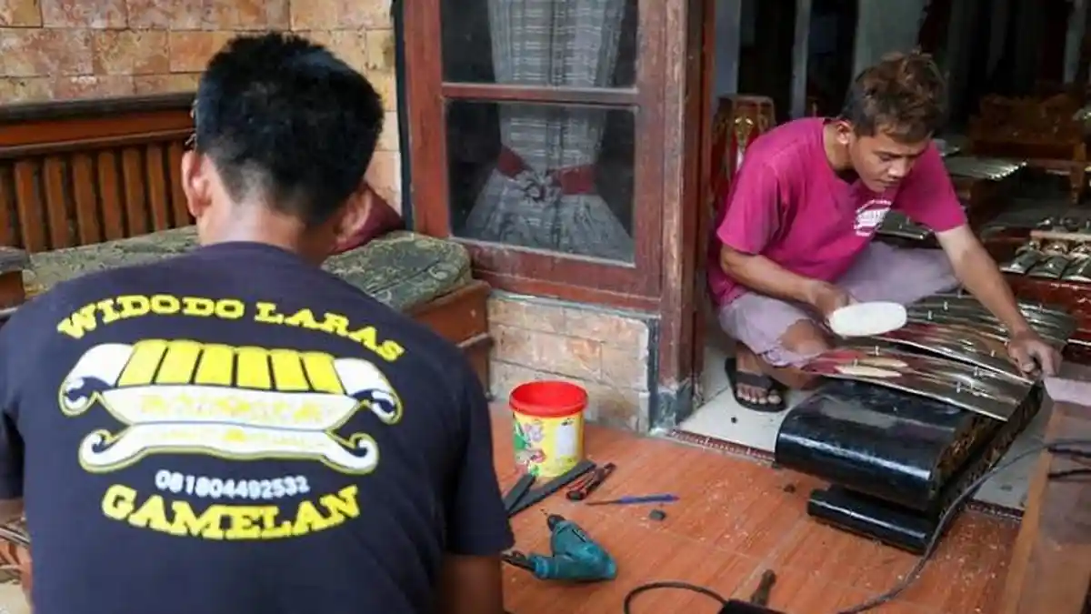 Lapak Ganjar Antarkan Pemasaran UMKM Kerajinan Gamelan Tembus Pasar Mancanegara