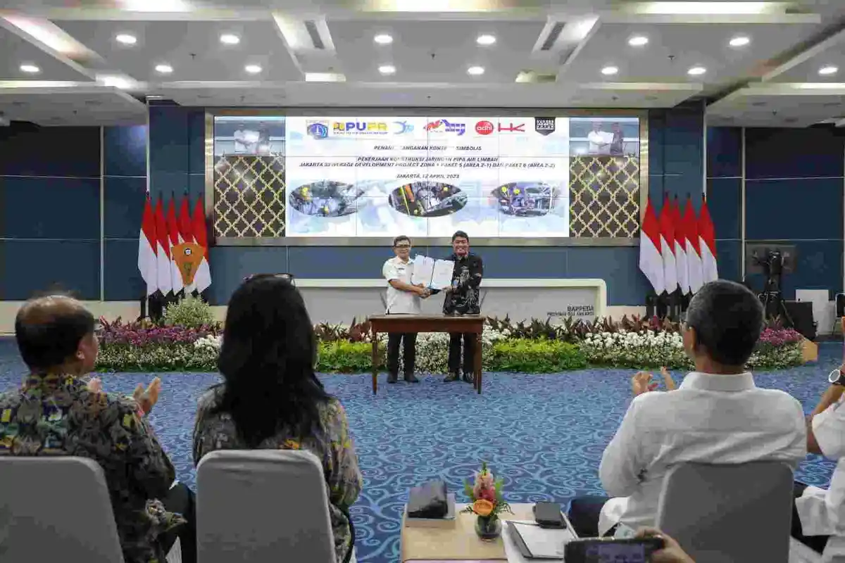 Heru Budi Hartono Dukung Percepatan Pembangunan Jaringan Pipa Air Limbah JSDP: Terapkan dengan Baik