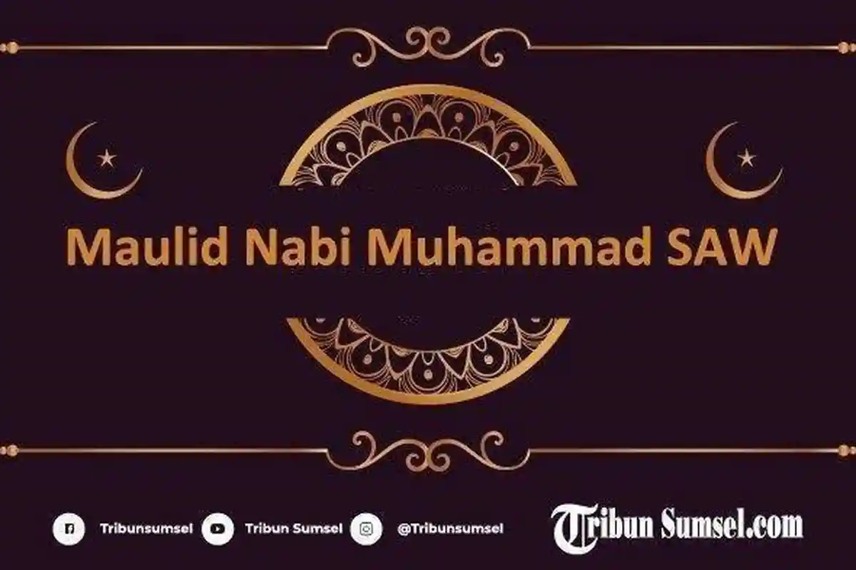 10 Tema Islami Maulid Nabi Muhammad SAW 1446 H Bertemakan Cinta Rasul, Pas Buat Acara Rabiul Awal