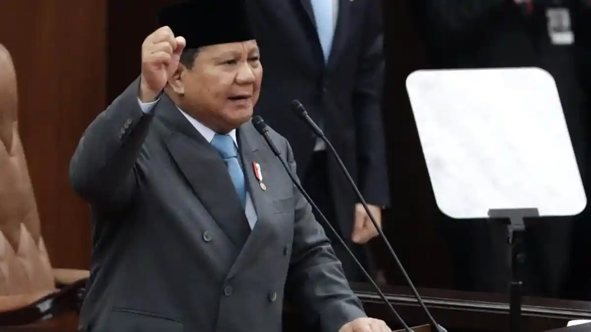Prabowo Sampaikan Pidato RAPBN Perdana sebagai Presiden