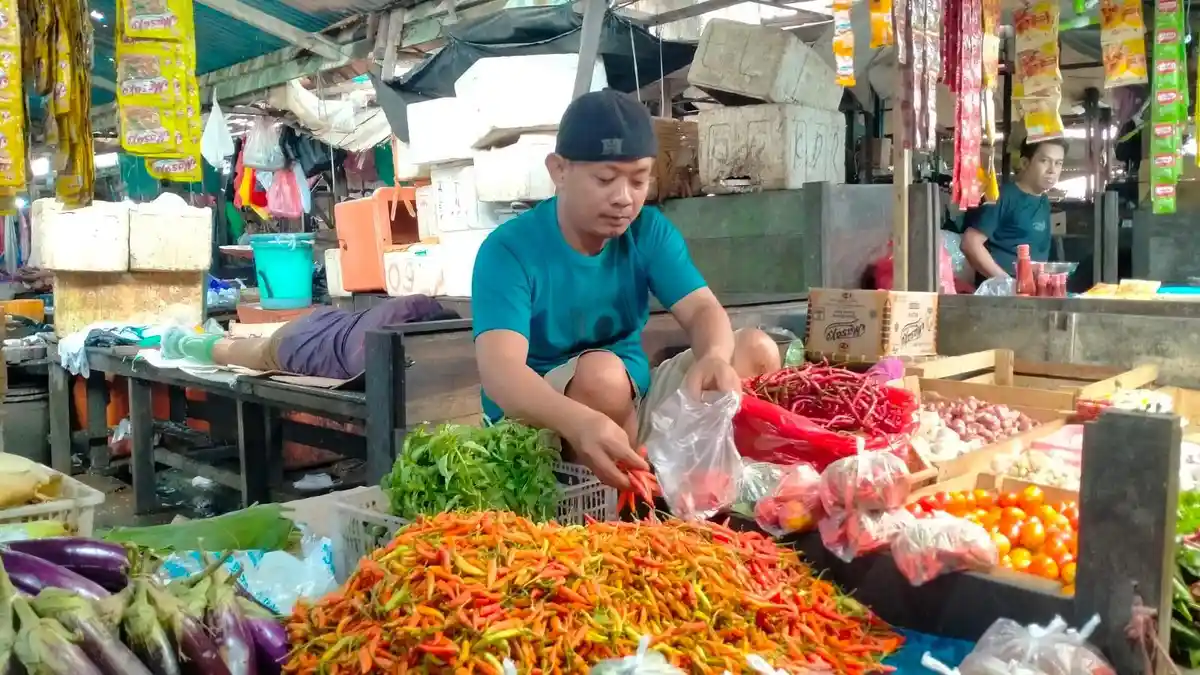 Turun Harga, Cabai Lokal Rp80 Ribu per Kg, Cabai Makassar Rp60 Ribu