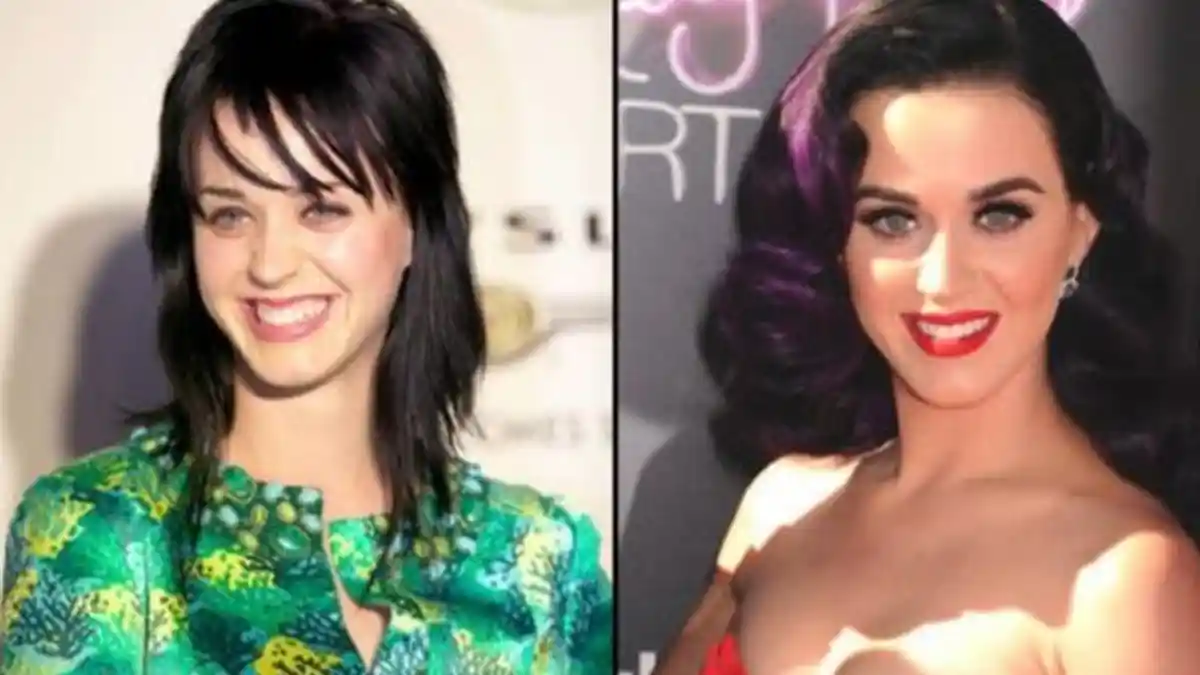 Katy Perry, Wajahnya Setelah Jadi Diva Dibandingkan Saat Belum Mengorbit
