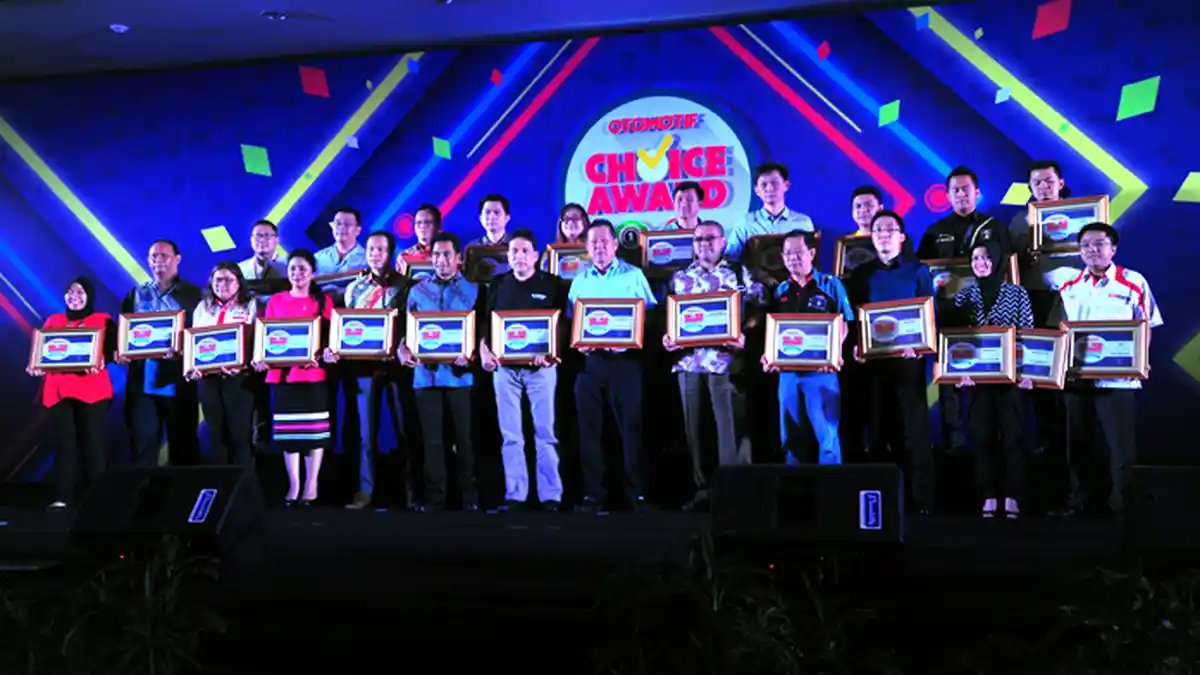 Daftar Lengkap 72 Kategori Peraih Otomotif Choice Award 2016