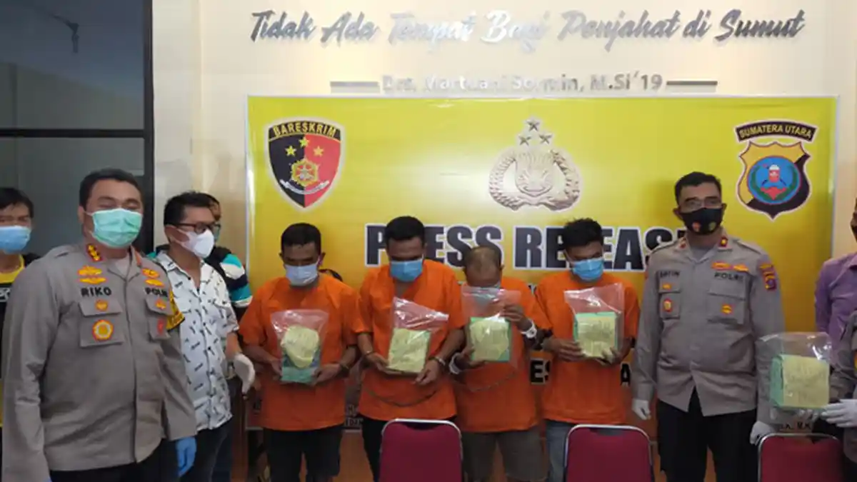 Kurir Sabu 6 Kg Asal Aceh Disergap di Ringroad Medan, Akan Dibawa ke Jambi