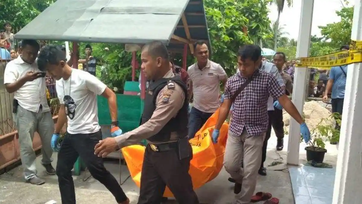 Pembunuhan di Selatpanjang Masih Misteri. Sebelum Ditikam di Leher, Erna Sempat Melawan