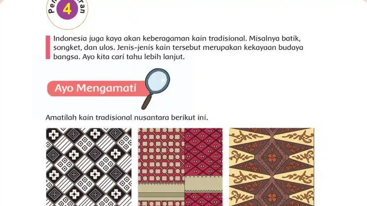 Kunci Jawaban Buku Tematik Tema 1 Kelas 4 SD Halaman 46 48 49 50 52 53 54 55 56 57 Subtema 1