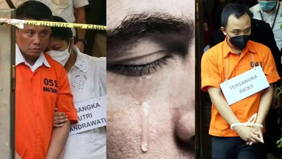 Ferdy Sambo Nangis di Depan Bripka RR Usai Beberkan Dugaan Pelecehan Terhadap Putri, Wajahnya Marah
