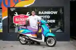 Nyentrik Abis! Grand Filano Hybrid Disulap Jadi Skutik Ala Urban Rally 80an Bergaya Anak Muda Kalcer