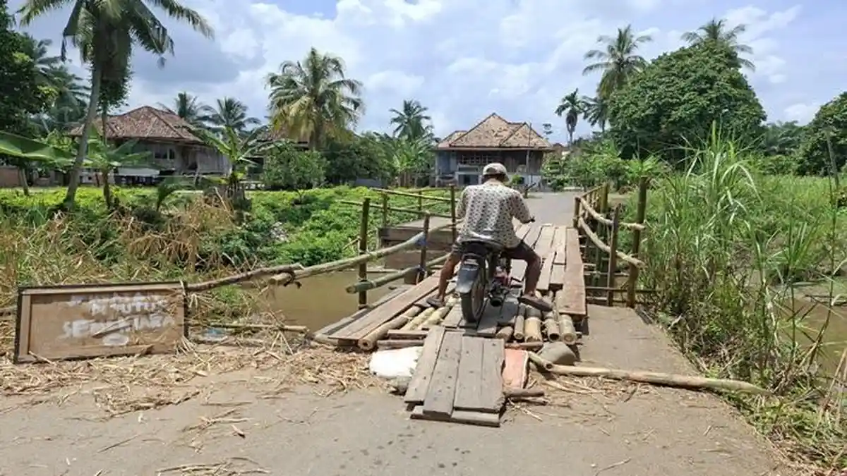 Kondisi Infrastruktur di Ogan Ilir, Sejumlah Jalan dan Jembatan Putus