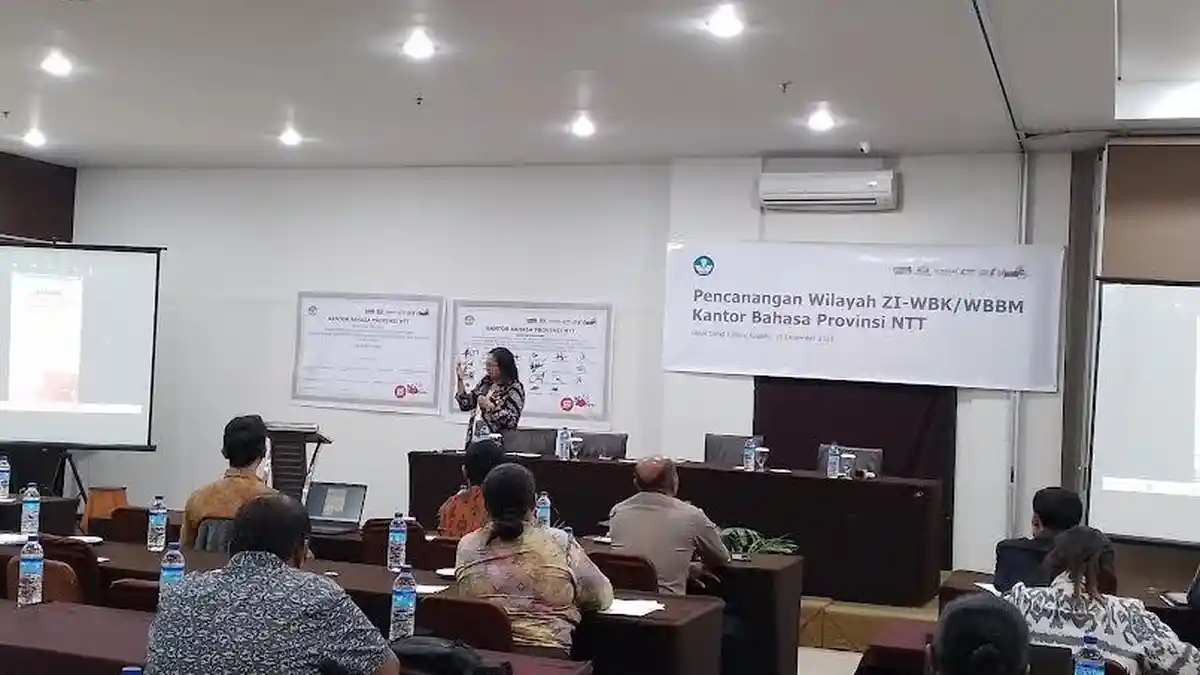 Tingkatkan Standar Layanan, Kantor Bahasa NTT Canangkan Zona Integritas WBK-WBBM