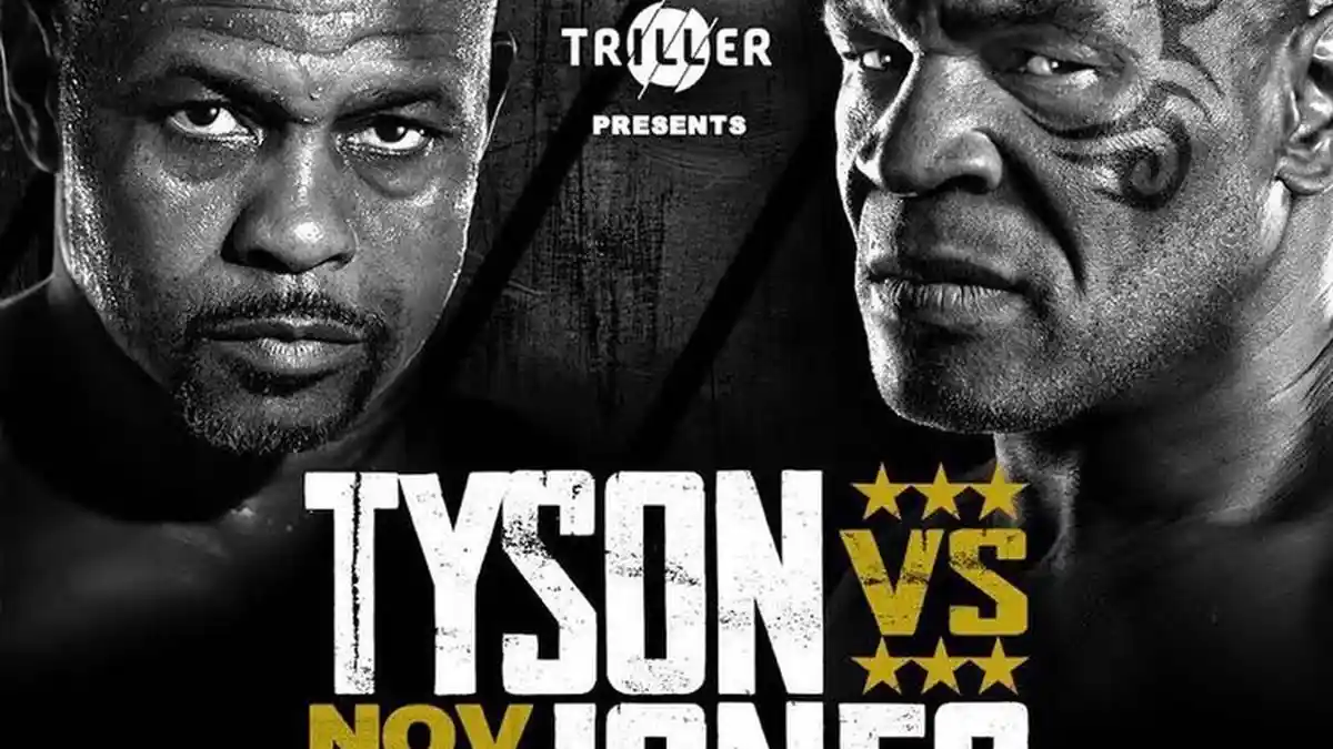 Link Live Streaming Mike Tyson vs Roy Jones Jr