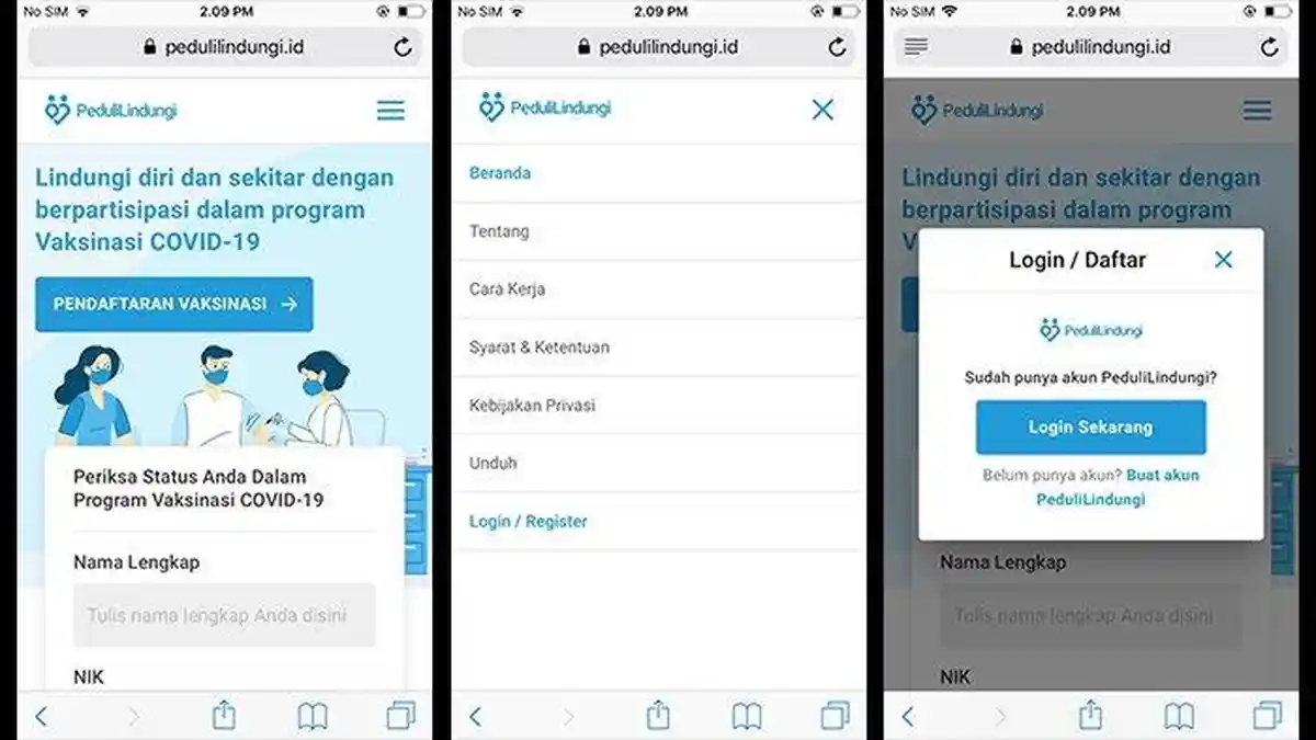 CARA Scan Barcode Sertifikat Vaksin Covid-19 di Aplikasi PeduliLindungi Syarat Sebelum Masuk Mal