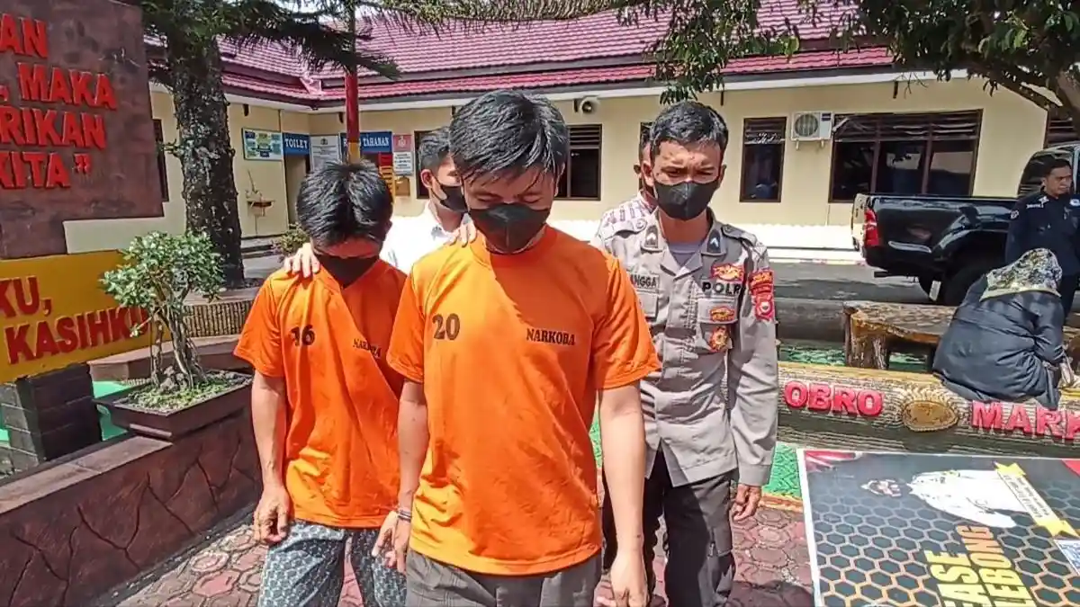 Miliki Sabu dan Ganja, Dua Warga Curup Diringkus Polisi