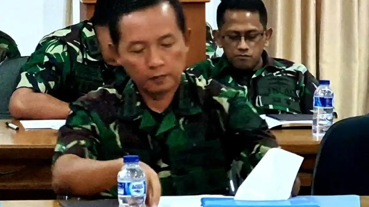 Lantamal VI Makassar Gelar Rapat Rencana Latihan Penanggulangan Bencana