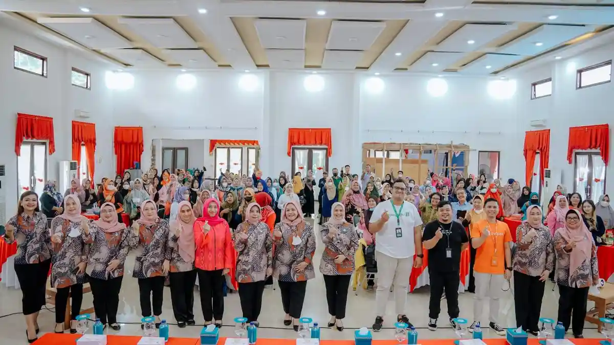 Tim Penggerak Pemberdayaan Kesejahteraan Keluarga Medan Gelar Pelatihan Pemasaran UMKM Secara Online