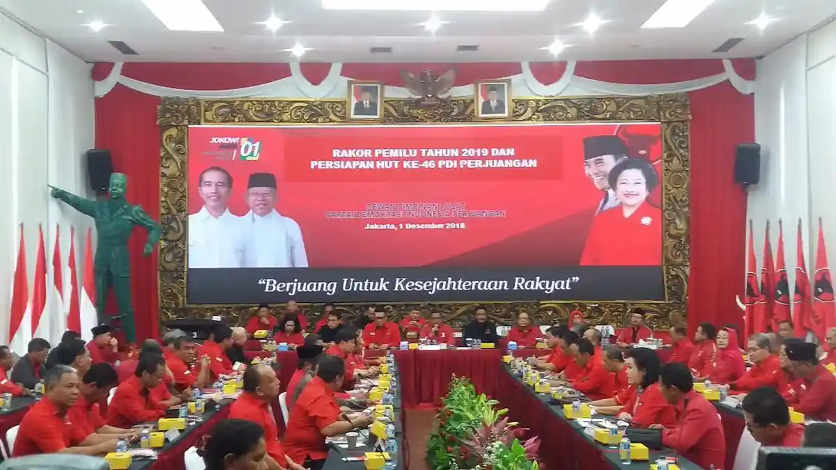 Kumpulkan Struktur Partai, PDIP Konsolidasi Pemenangan Pileg dan Pilpres 2019
