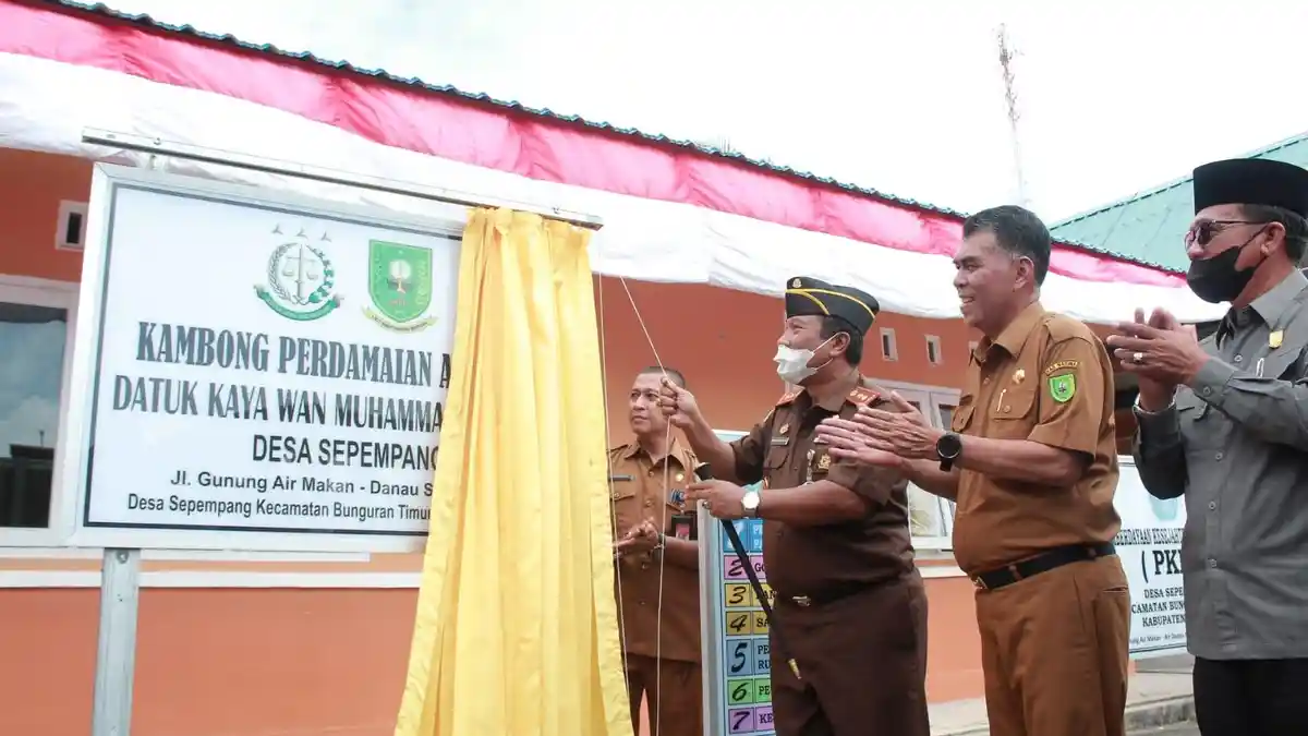 Capai Restorative Justice, Wakil Ketua II DPRD Natuna Ajak Masyarakat Manfaatkan Kampung Adhyaksa