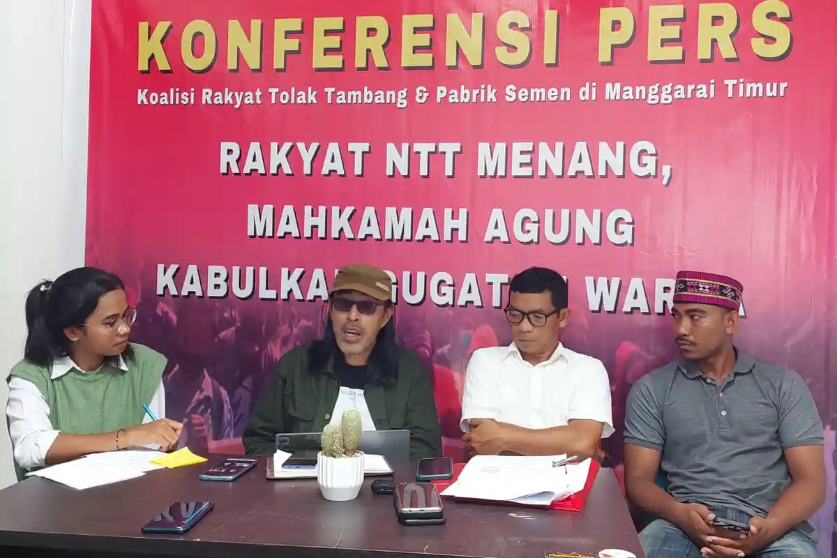 MA Kabulkan Gugatan Izin Tambang Batu Gamping Warga Satar Punda Manggarai Timur